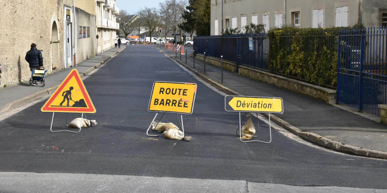 Travaux à Bayeux