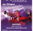 Affiche concert Jean-Claude Borelly à Bayeux