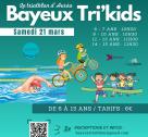 Affiche Triathlon kids Bayeux 2026
