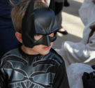Enfant déguisé lors du Carnaval