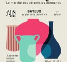 Affiche Normandie Céramique à Bayeux