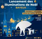 Visuel lancement illuminations Bayeux 2023