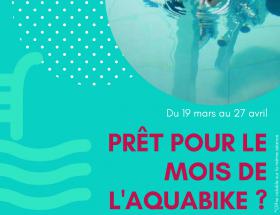 Affiche mois de l'aquabike Bayeux