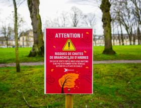 Avis de tempête à Bayeux
