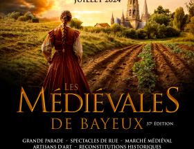 Affiche Médiévales Bayeux 2024