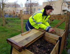 Compostage dans le quartier Saint-Jean à Bayeux