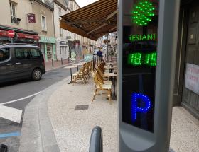 Bornes arrêt minute installées à Bayeux