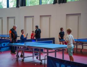 Tennis de table au complexe sportif Eindhoven à Bayeux