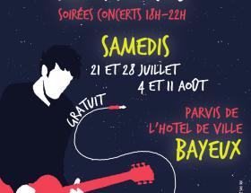 Visuel Concerts au parvis Bayeux