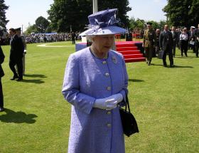 Elizabeth II à Bayeux