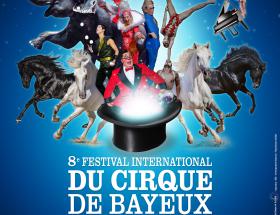 Affiche du 8e Festival international du cirque de Bayeux