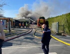 Incendie à Bayeux en février 2023