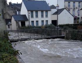 Inondations à Bayeux en novembre 2019