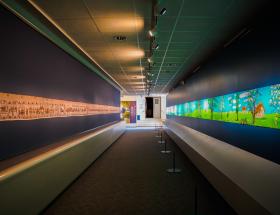 L'oeuvre de David Hockney exposée au Musée de la Tapisserie de Bayeux