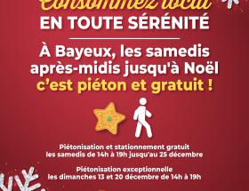 Piétonisation du centre-ville de Bayeux jusquà Noël