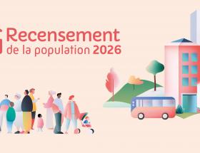 Visuel officiel recensement 2026