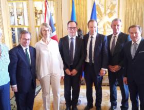 Signature de l'arrangement administratif entre la France et le Royaume-Uni