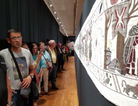 Tapisserie Game of Thrones exposée à Bayeux