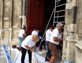 L'association Terres et Couleurs à Bayeux en juin 2018