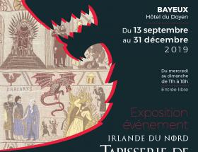 Visuel de l'exposition événement Tapisserie Game of Thrones à Bayeux