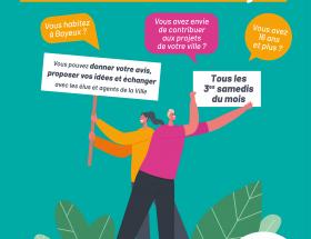 Visuel du comité consultatif citoyen de Bayeux