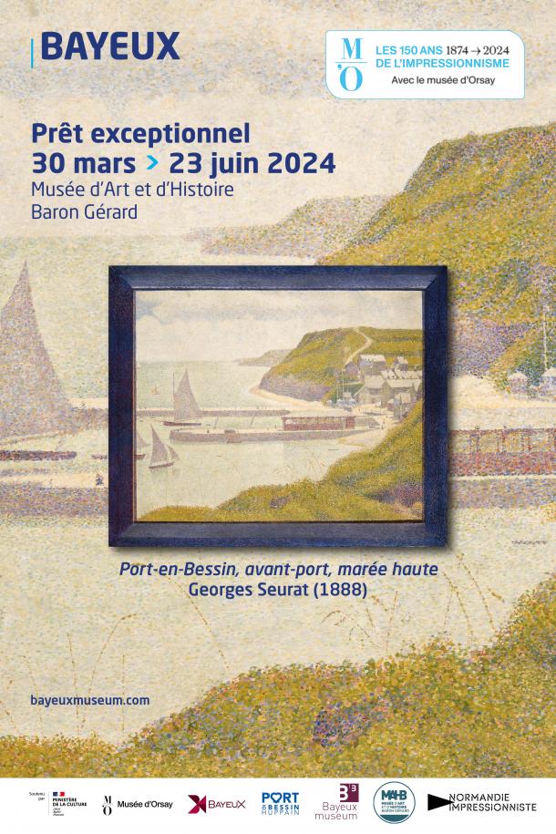 Exposition Georges Seurat au MAHB Bayeux
