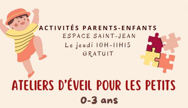 Ateliers enfants éveil Bayeux