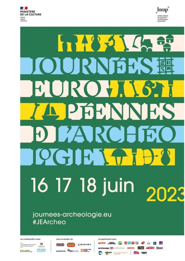 Affiche journées européennes de l'archéologie