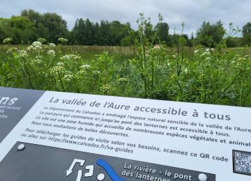 L'Espace Naturel Sensible de Bayeux labellisé Tourisme et handicap