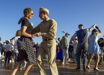 Bal de la liberté à Bayeux