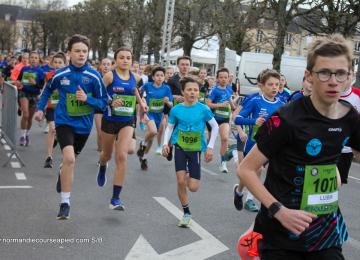 Plan circulation stationnement foulées de Bayeux 2026 Plan circulation stationnement foulées de Bayeux 2026
