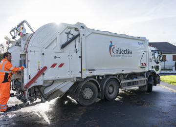 Ramassage des déchets par Collectéa à Bayeux