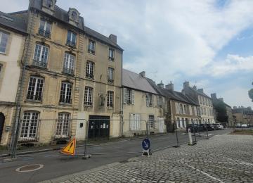 Vue du 39 rue du général de Dais, concerné par le péril PÉRIL IMMINENT AU 39 RUE DU GÉNÉRAL DE DAIS