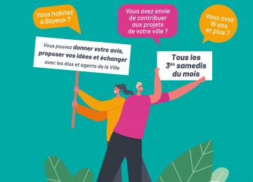 Visuel du comité consultatif citoyen de Bayeux