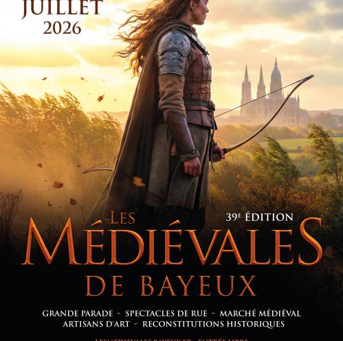 Affiche Médiévales de Bayeux 2026