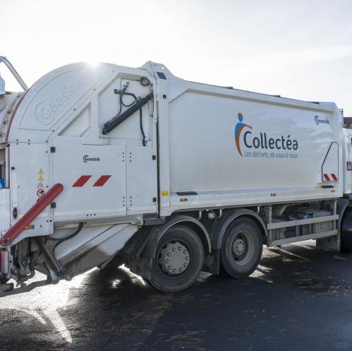 Ramassage des déchets par Collectéa à Bayeux