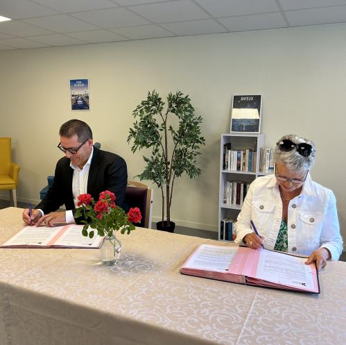 Convention de partenariat entre la résidence autonomie Clemenceau et l’ehpad Les