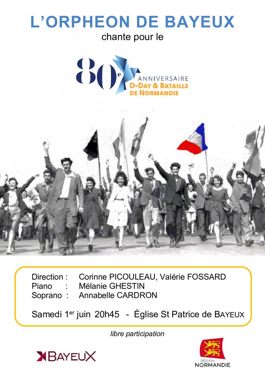 Affiche Orphéon 80e Affiche Orphéon 80e