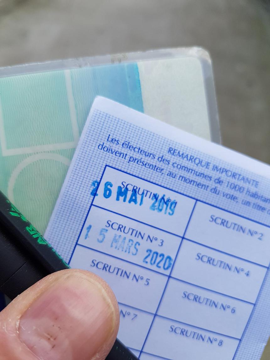 Carte d'électeur pour listes électorales Carte d'électeur pour listes électorales