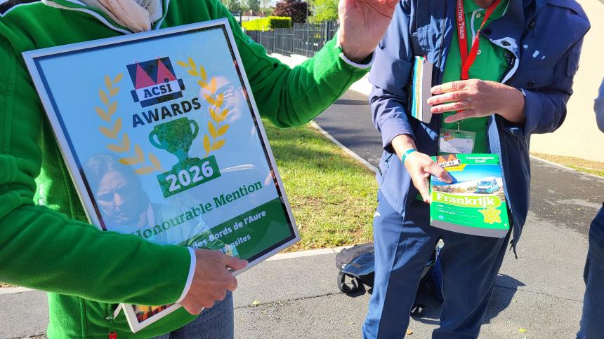 Le camping municipal des Bords de l'Aure distingué par les ACSI Awards à Bayeux Le camping municipal des Bords de l'Aure distingué par les ACSI Awards à Bayeux