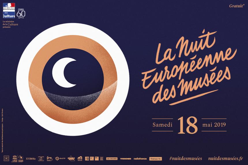 Affiche Nuit des musées 2019