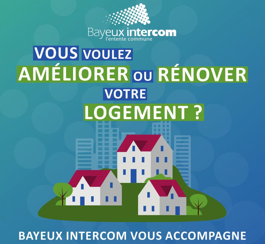 Amélioration de l'habitat avec Bayeux Intercom et l'Anah