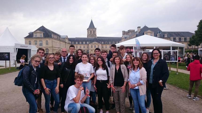 Les lycéens de Bayeux primés lors du forum Normandie pour la Paix