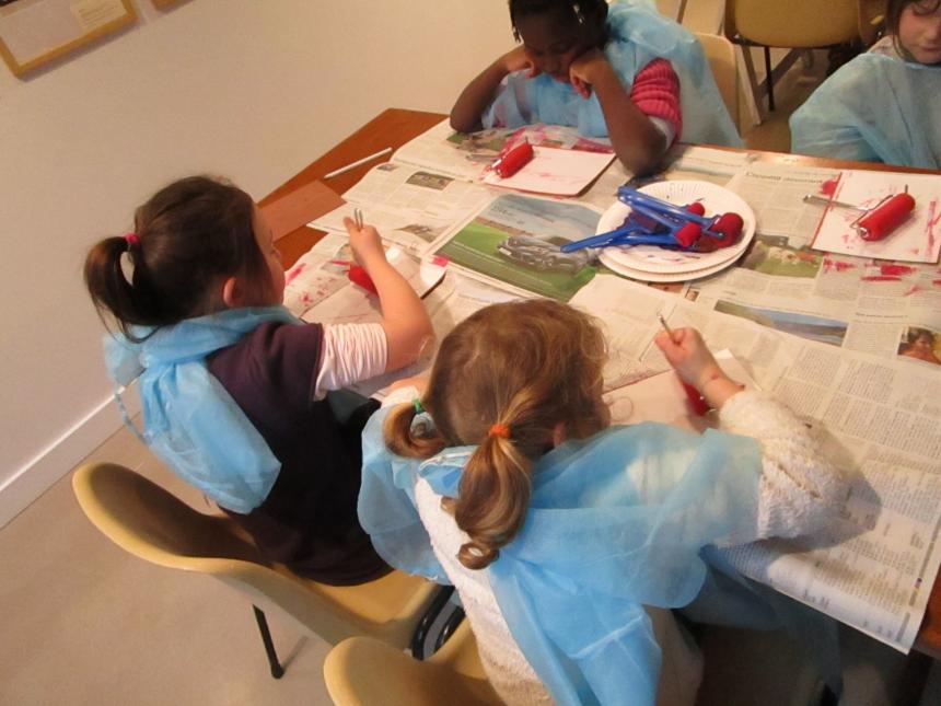 atelier pédagogique dans les musées de Bayeux