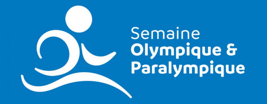 Logo officiel de la Semaine Olympique et Paralympique Logo officiel de la Semaine Olympique et Paralympique