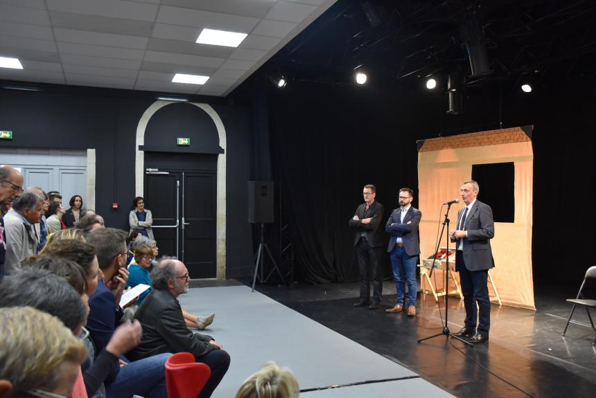 Inauguration de la salle Toulouse Lautrec à Bayeux