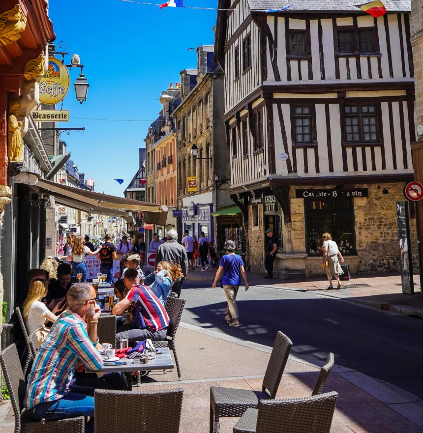 Terrasses à Bayeux