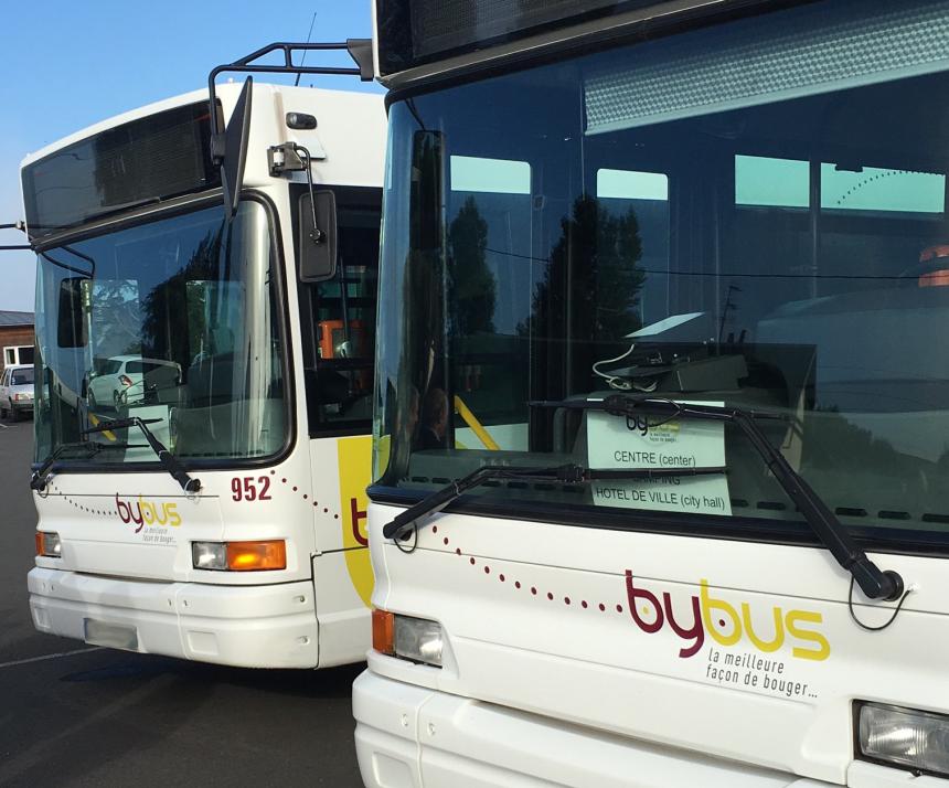 Bybus à Bayeux