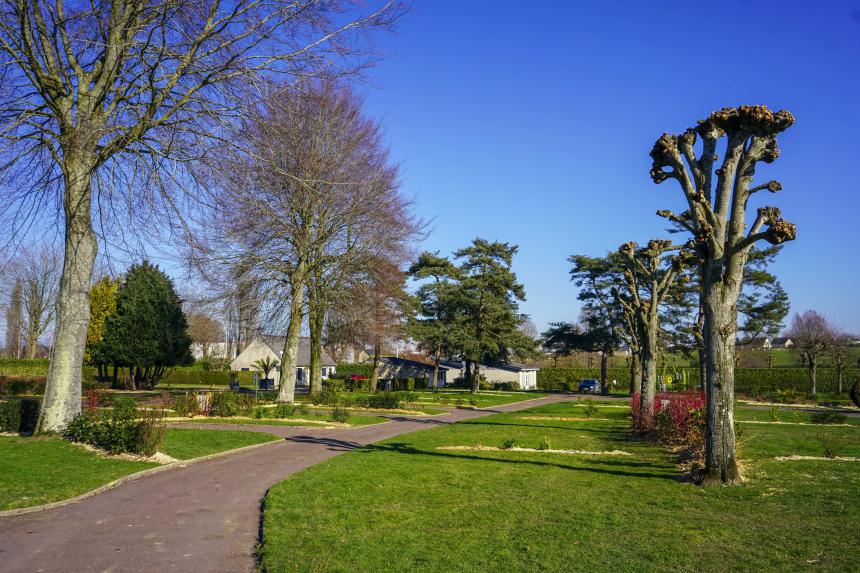 Camping des bords de l'Aure à Bayeux