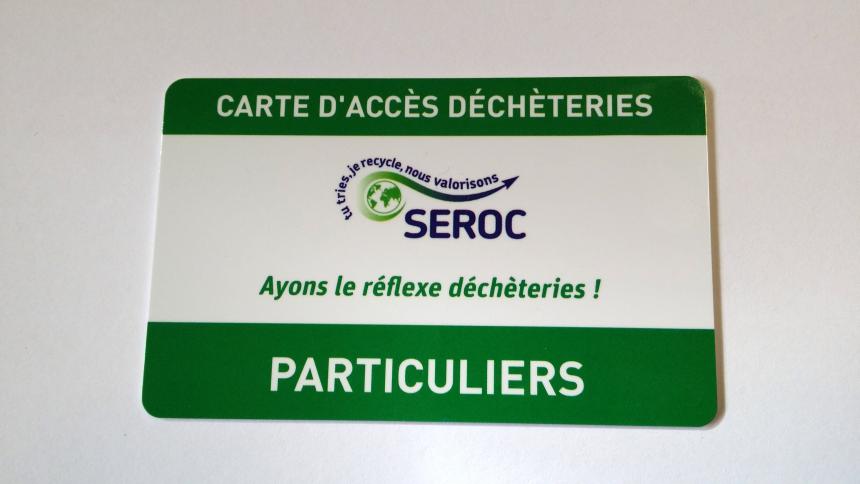Carte d'accès déchèteries Bayeux